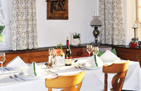 Zu unserem Landgasthof und Hotel im Schwarzwald gehört noch das gemütliche Restaurant in Hornberg.
